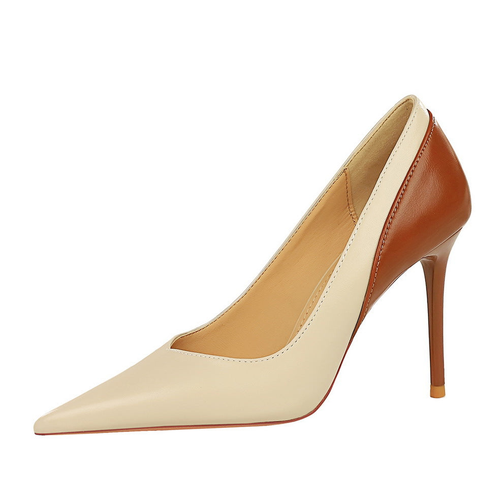 Szpilki Retro Colorblock marki Lidia Sek