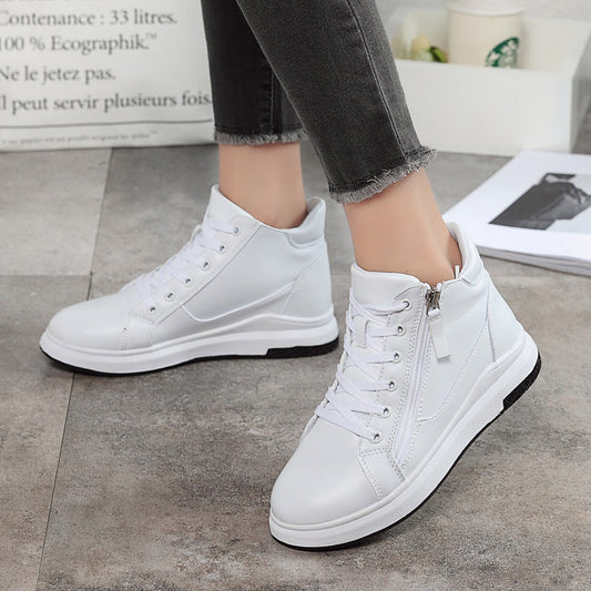 Eleganckie skórzane trampki Lidia Sek Board Shoes