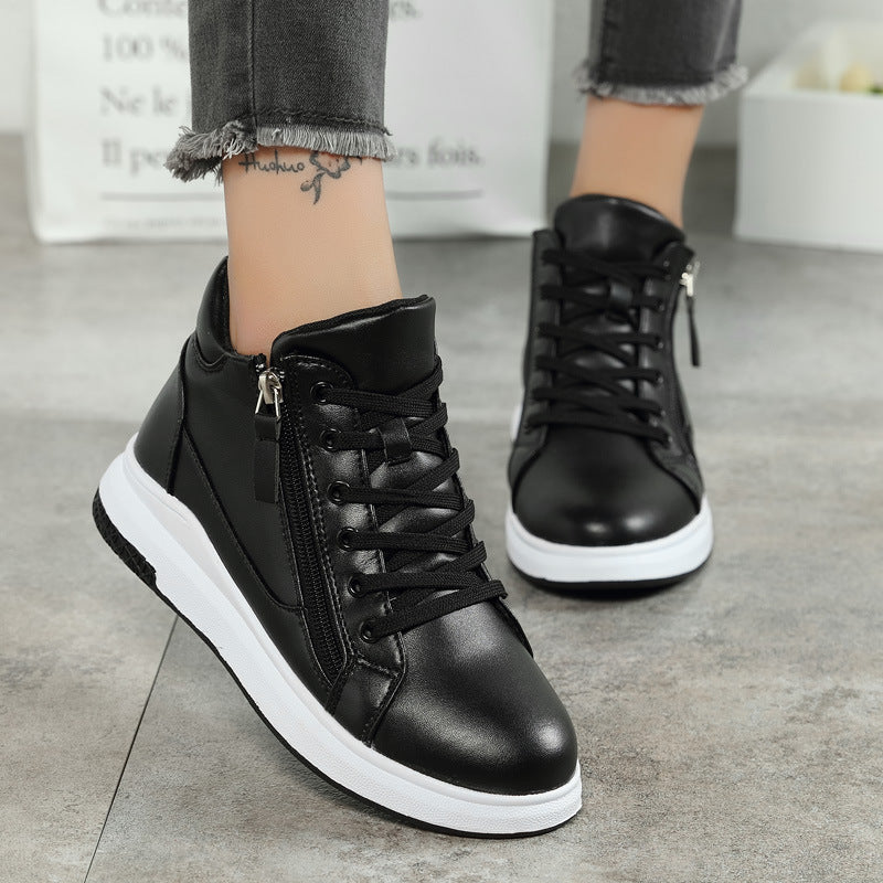 Eleganckie skórzane trampki Lidia Sek Board Shoes
