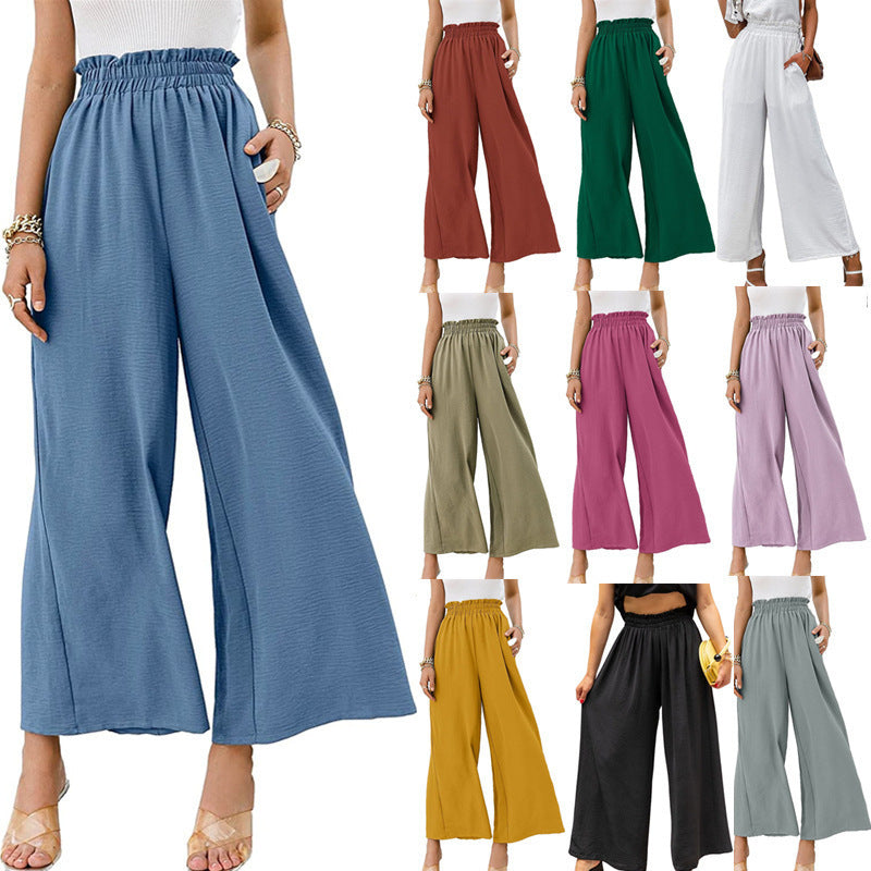 Pinterest-Inspired Lidia Sek Wide Leg Trousers