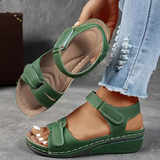 Sandały na koturnie Lidia Sek Perfect-Fit Strap