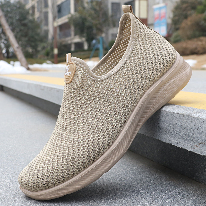 Oddychające męskie trampki Flyknit marki Lidia Sek