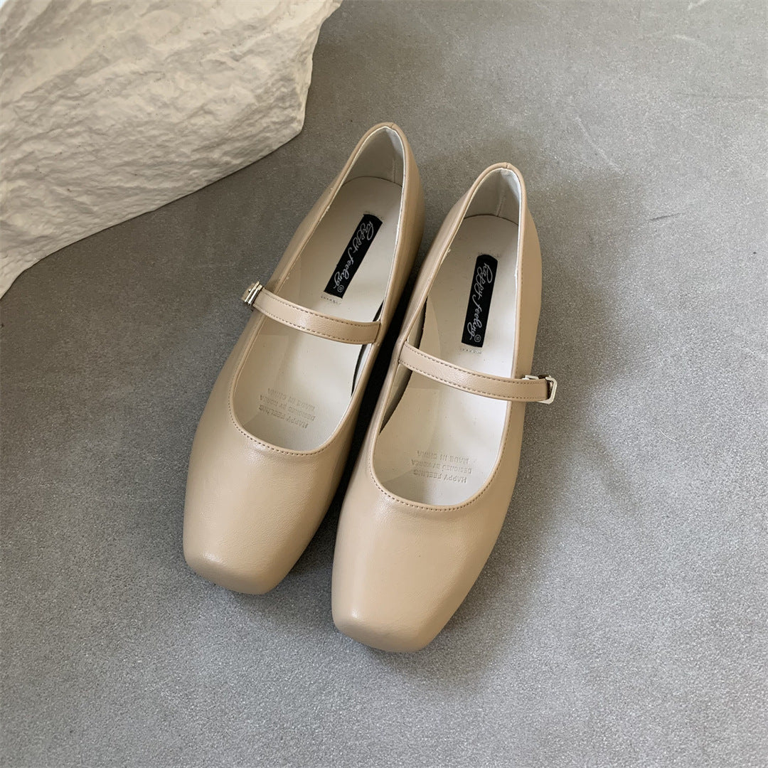 Eleganckie, codzienne buty Mary Janes Lidia Sek na niskim obcasie