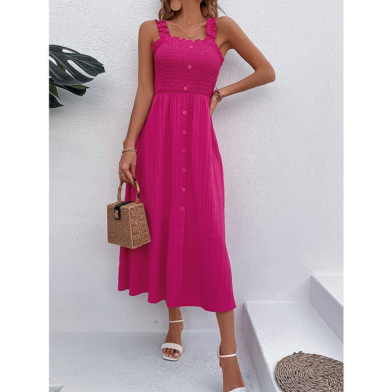Sukienka Chic Rose z wysokim stanem od Lidia Sek