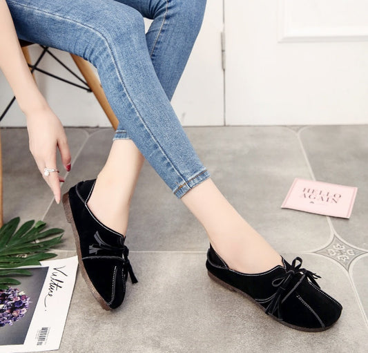 Mokasyny Lidia Sek Bow Loafers inspirowane Pinterestem