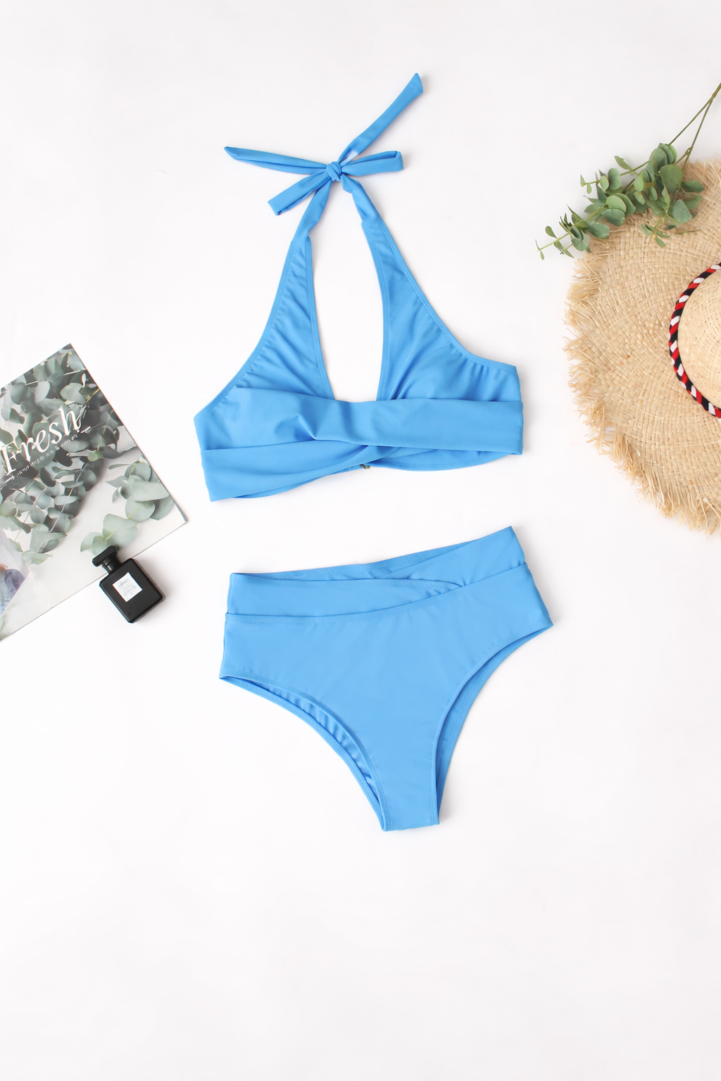 Eleganckie bikini z wysokim stanem marki Lidia Sek