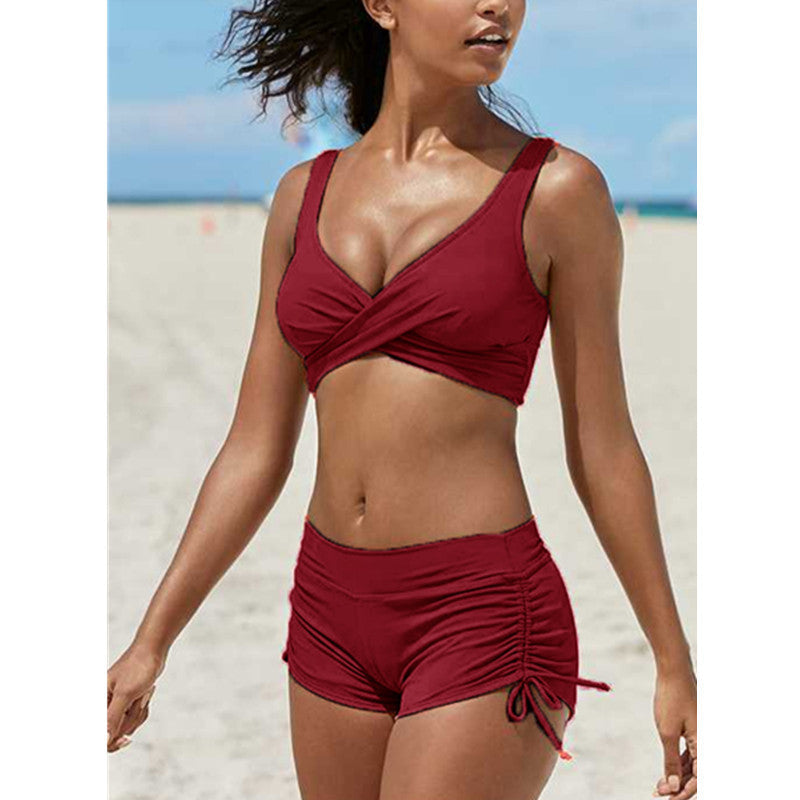 Elegancki komplet bikini z wysokim stanem Lidia Sek