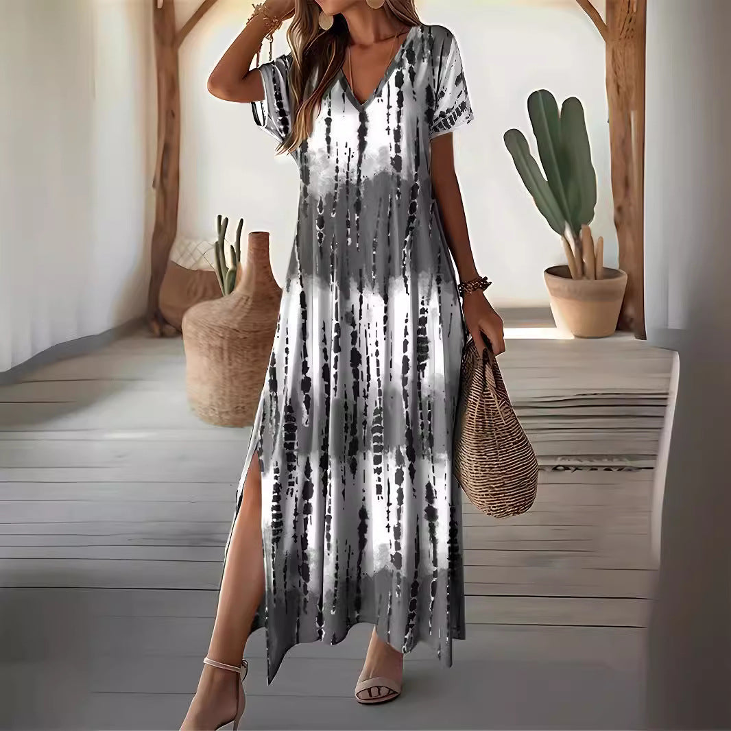 Chic Tie-Dye Maxi Dress Lidia Sek