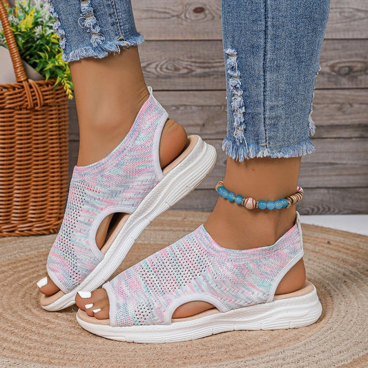 Oddychające sandały Flyknit marki Lidia Sek