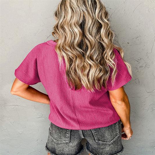 Luźny T-shirt inspirowany Pinterestem od Lidia Sek