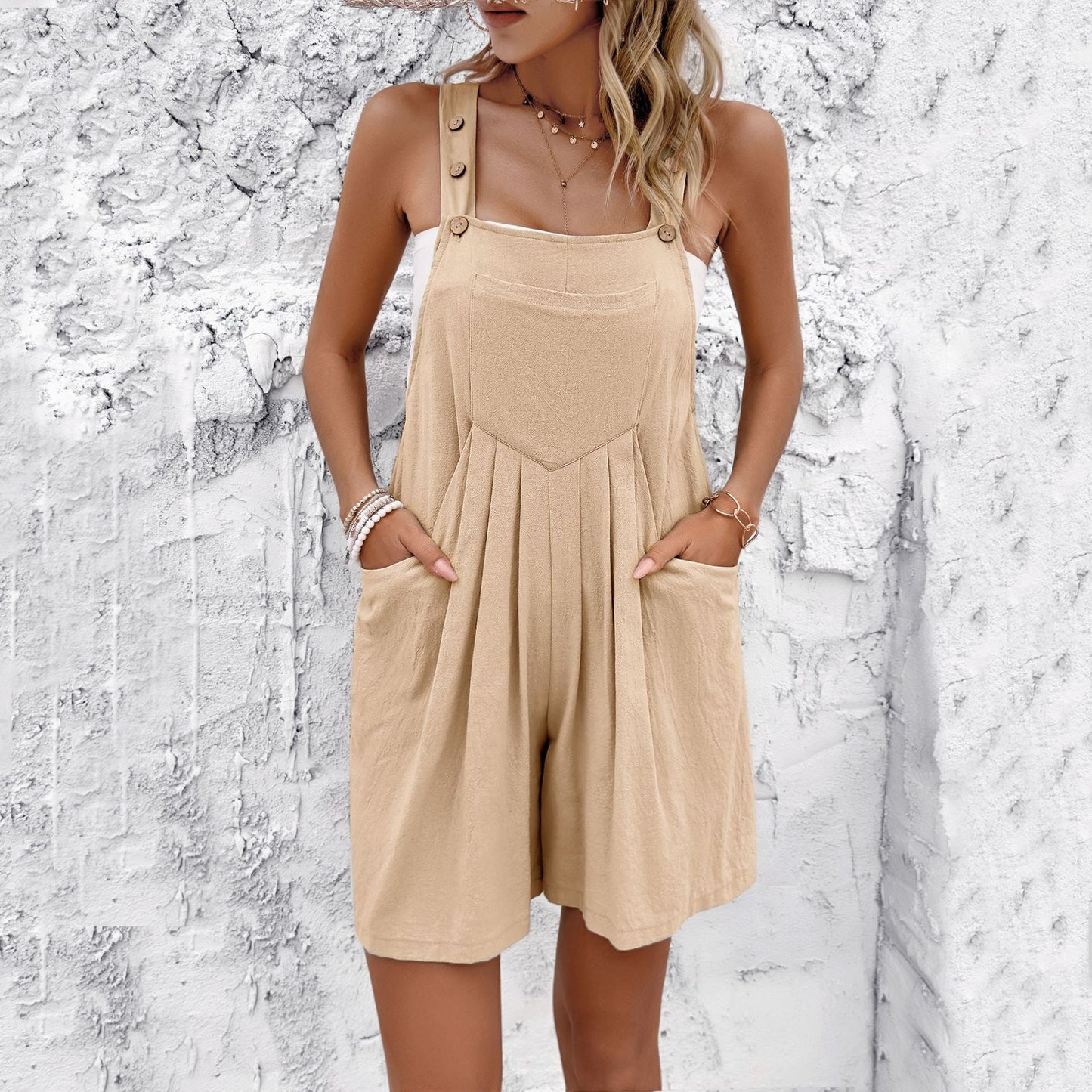 Pinterest-Inspired Lidia Sek Short Jumpsuit