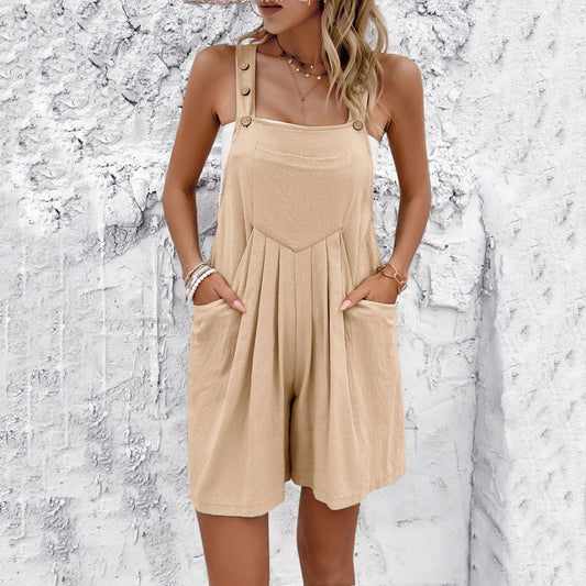 Pinterest-Inspired Lidia Sek Short Jumpsuit