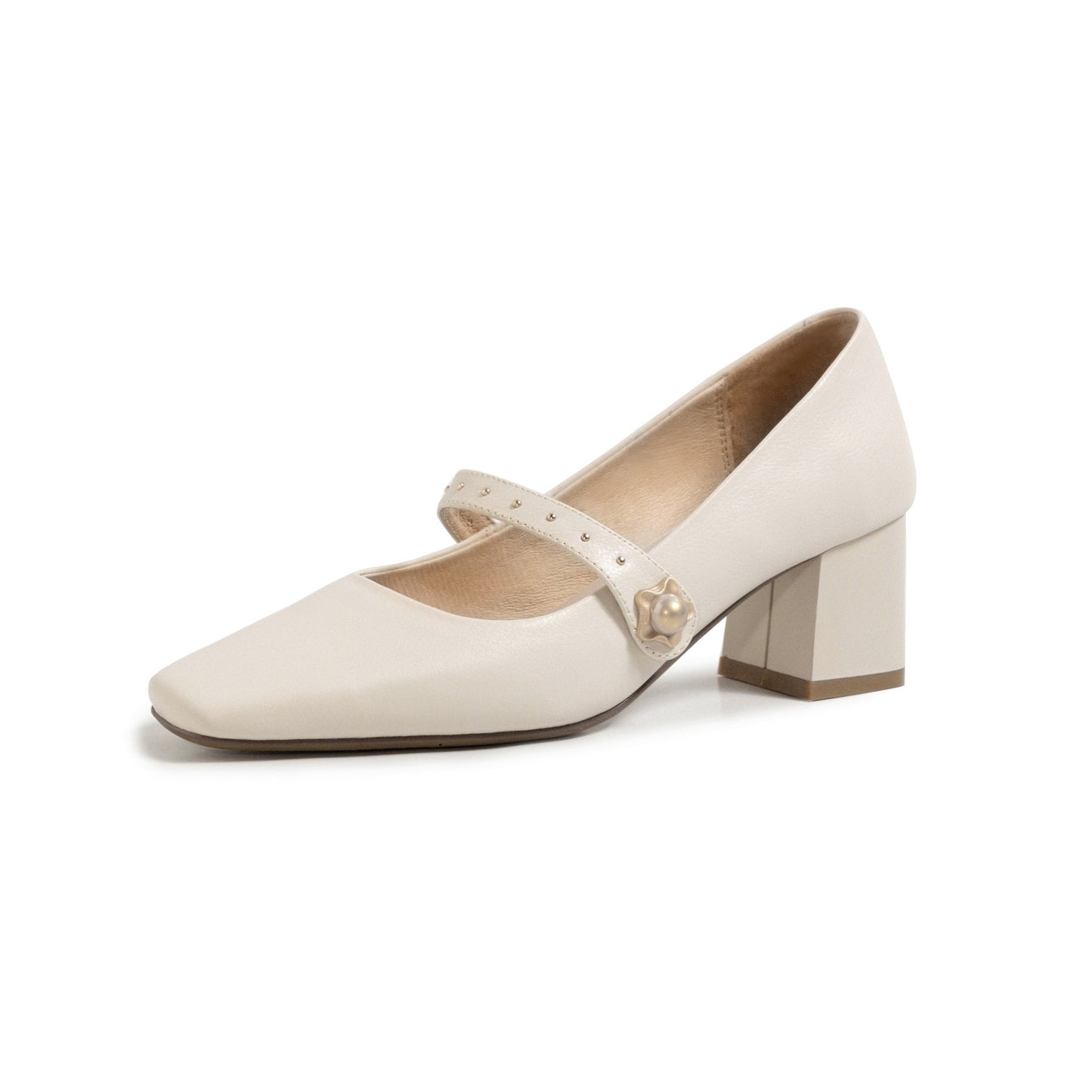 Klasyczne buty na obcasie Mary Jane marki Lidia Sek
