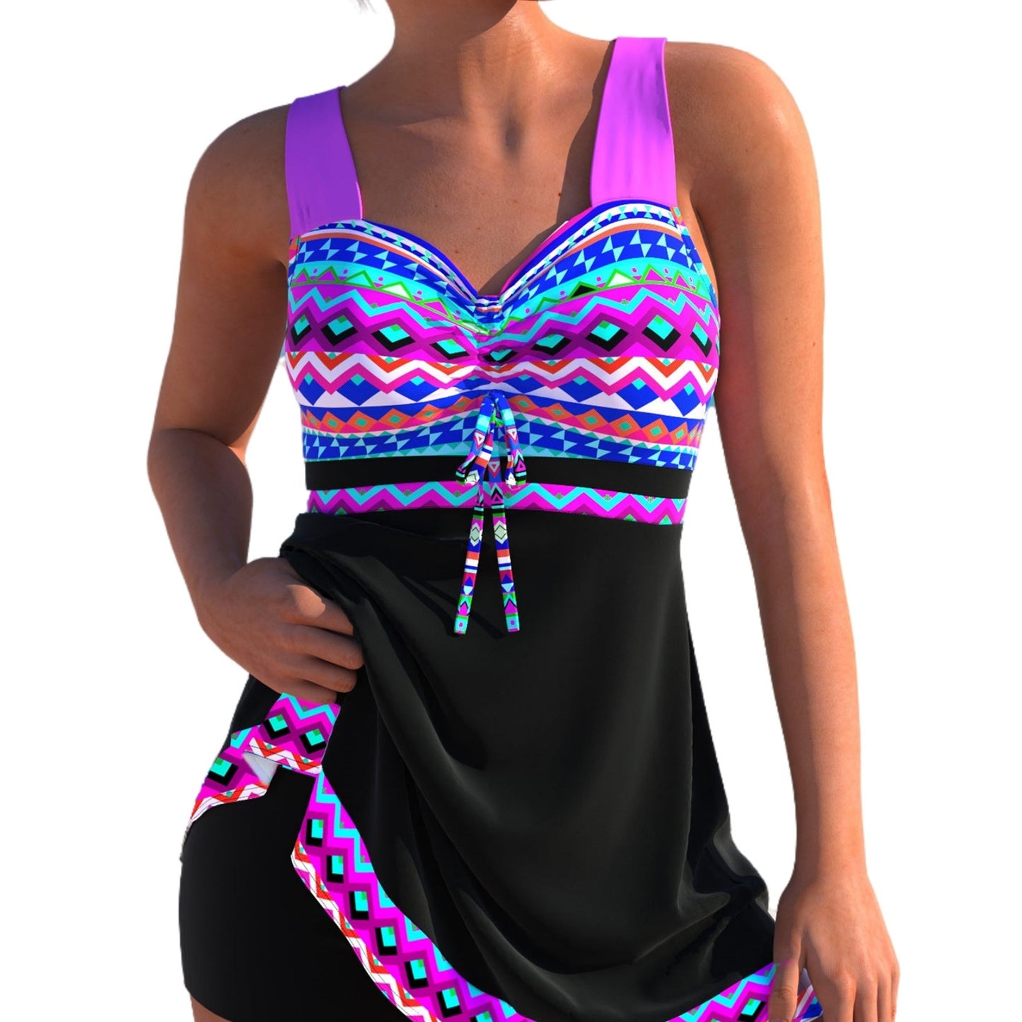 Eleganckie bikini z rozcięciem w dużym rozmiarze od Lidia Sek