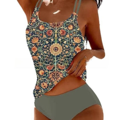 Retro bikini z wysokim stanem od Lidia Sek