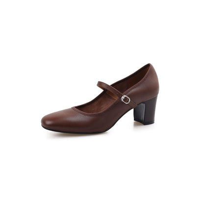 Retro Mary Jane Heels od Lidia Sek