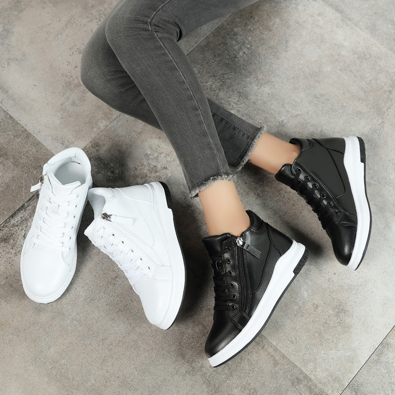Eleganckie skórzane trampki Lidia Sek Board Shoes