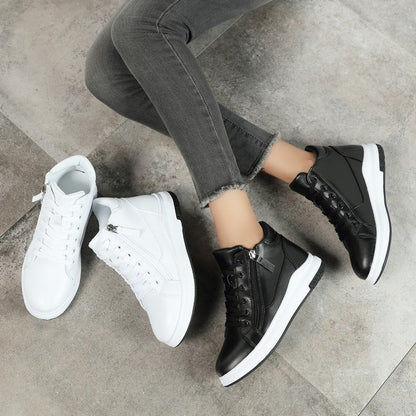 Eleganckie skórzane trampki Lidia Sek Board Shoes