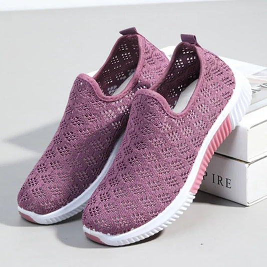 Breathable Mesh Lidia Sek Everyday Slip-On Shoes