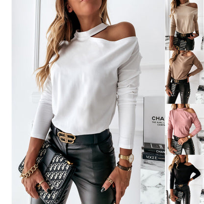 Chic Cutout Long Sleeve Top by Lidia Sek