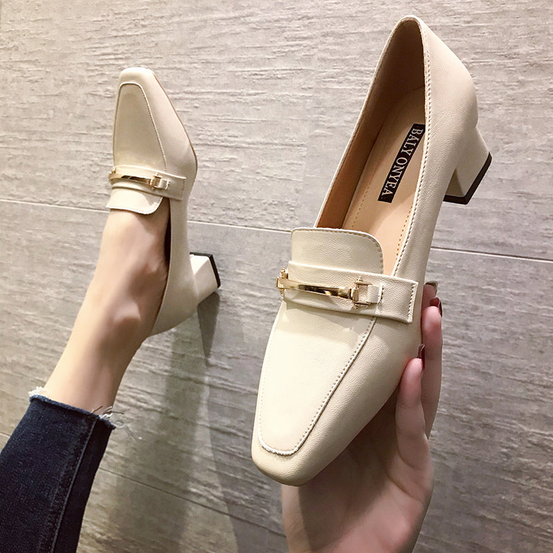 Chic Lidia Sek Pinterest-Inspired Heeled Loafers