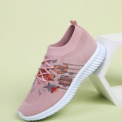 Trampki Lidia Sek Flower Mesh inspirowane Pinterestem