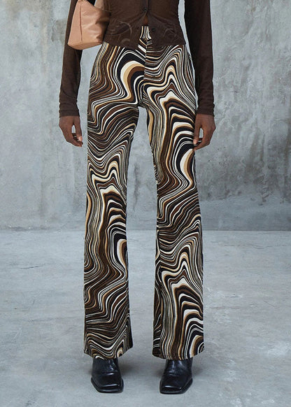 Spodnie Lidia Sek High-Rise Straight w stylu retro wave