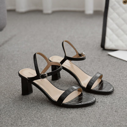 Eleganckie sandały na obcasie Lidia Sek inspirowane Pinterestem