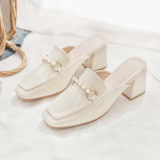 Chic Pinterest-Inspired Lidia Sek Block Heel Mules