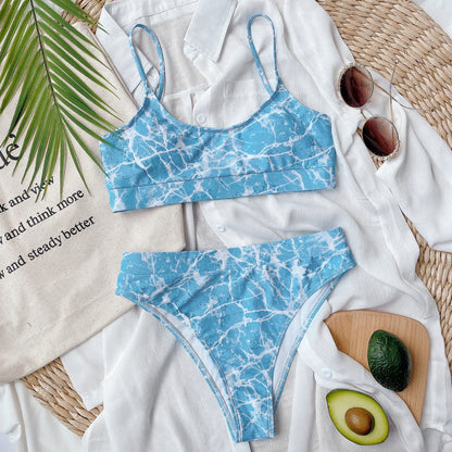 Żywy nadruk Lidia Sek inspirowany Pinterestem bikini