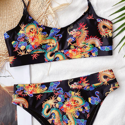 Żywy nadruk Lidia Sek inspirowany Pinterestem bikini