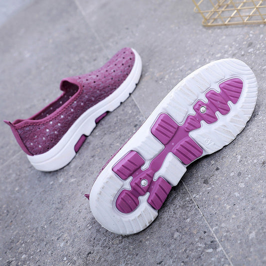 Lightweight Lidia Sek Comfortable Walking Sneakers