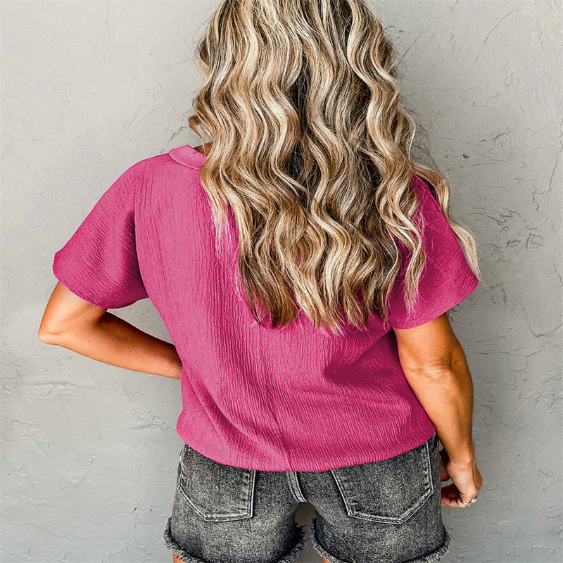 Luźny T-shirt inspirowany Pinterestem od Lidia Sek