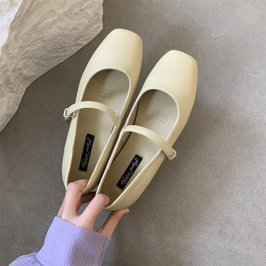 Eleganckie, codzienne buty Mary Janes Lidia Sek na niskim obcasie