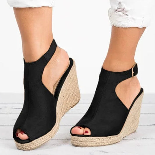 Chic Platform Wedge Sandals Lidia Sek