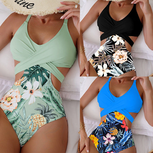 Chic Hollow Out Lidia Sek One-Piece Bikini