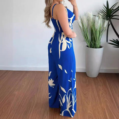 Elegancki kombinezon z szerokimi nogawkami od Lidia Sek