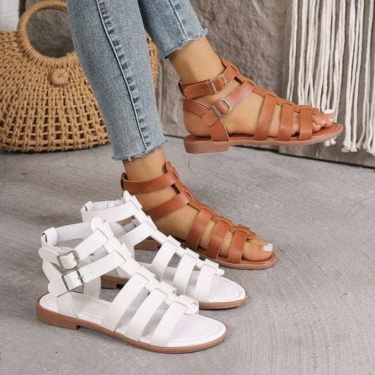 Chic Roman Lidia Sek Hollow Sandals