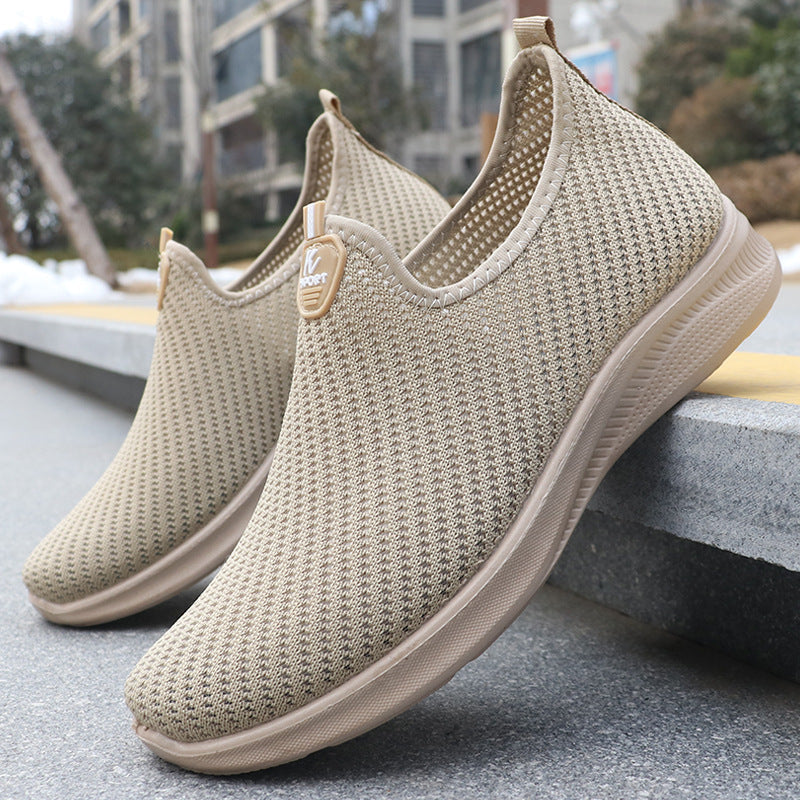 Breathable Lidia Sek Men's Flyknit Sneakers