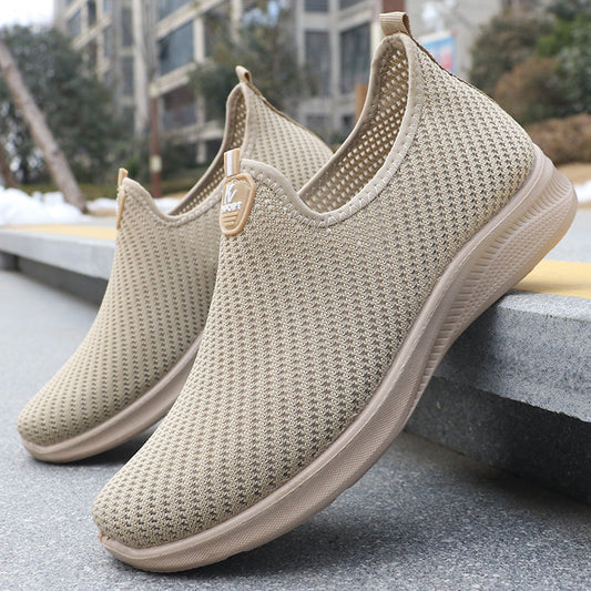 Breathable Lidia Sek Men's Flyknit Sneakers