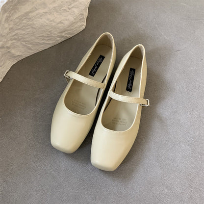 Eleganckie, codzienne buty Mary Janes Lidia Sek na niskim obcasie