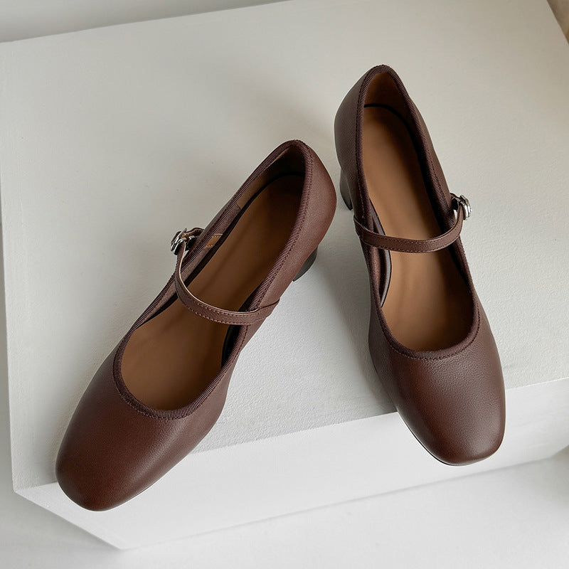 Retro Mary Jane Heels od Lidia Sek