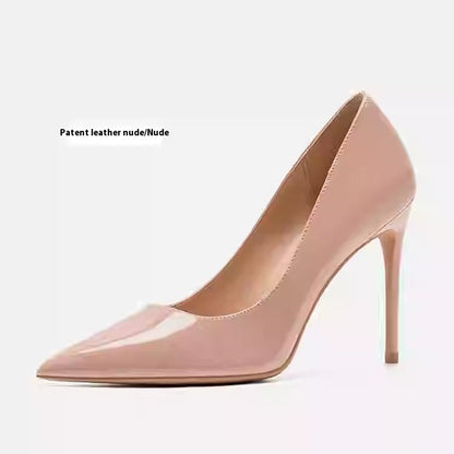 Eleganckie skórzane szpilki Lidia Sek
