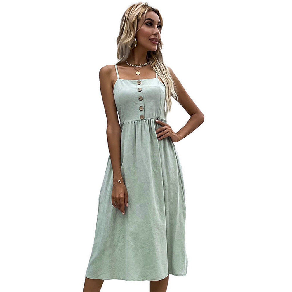 Elegancka sukienka midi z kolekcji Lidia Sek Summer Collection