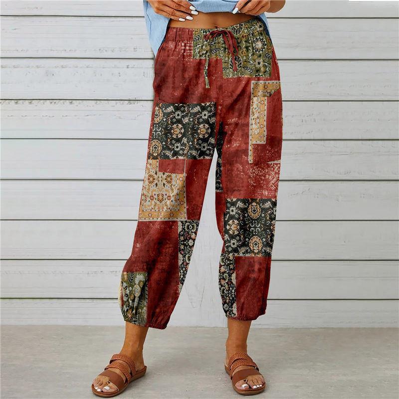Boho Floral Lidia Sek Everyday Jumpsuit Pants