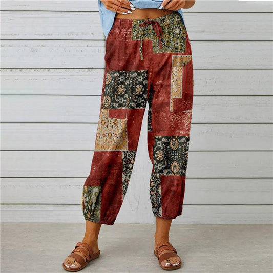 Boho Floral Lidia Sek Everyday Jumpsuit Pants