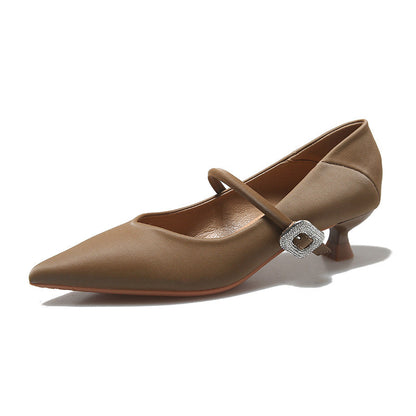 Eleganckie szpilki z kryształkami Lidia Sek