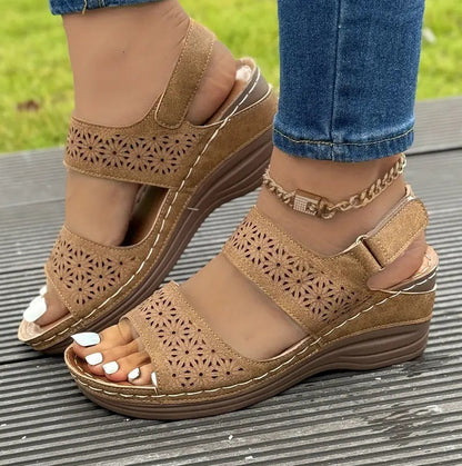 Sandały na koturnie Lidia Sek inspirowane Pinterestem