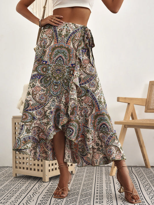 Spódnica Boho Ruffle Lidia Sek inspirowana Pinterestem