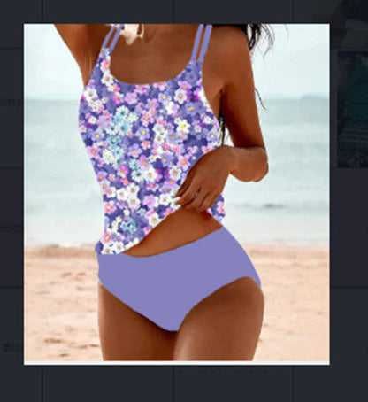 Retro bikini z wysokim stanem od Lidia Sek